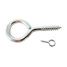 Top Sales 3.0*20mm Carbon Steel Blue White Zin Plated Open Or Close Eye Screw